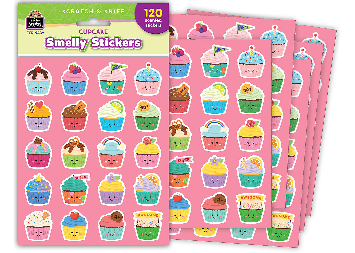 Cupcake Smelly Stickers