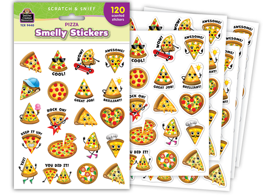 Pizza Smelly Stickers