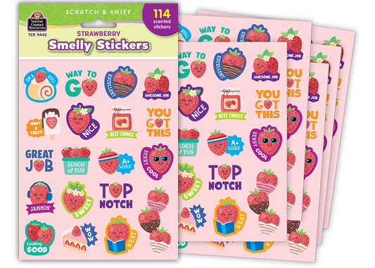 Strawberry Smelly Stickers