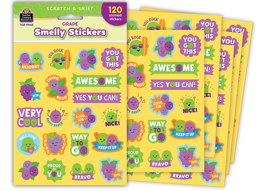 Grape Smelly Stickers