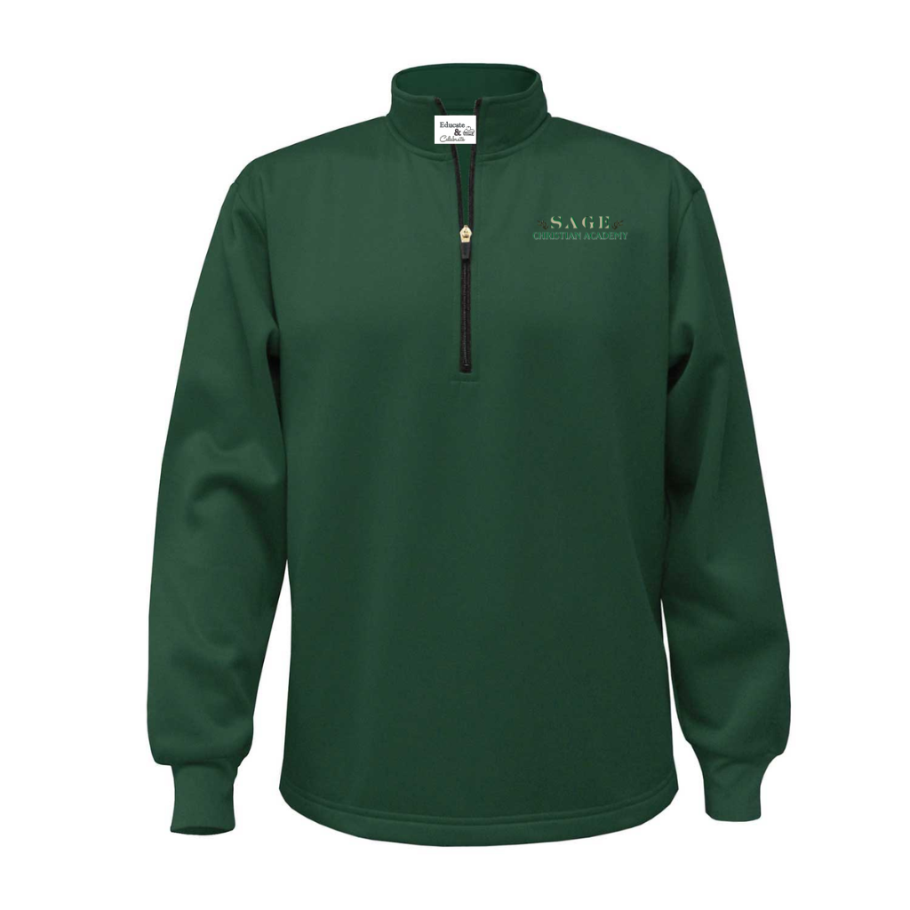 Sage Performance Quarter-Zip Pullover