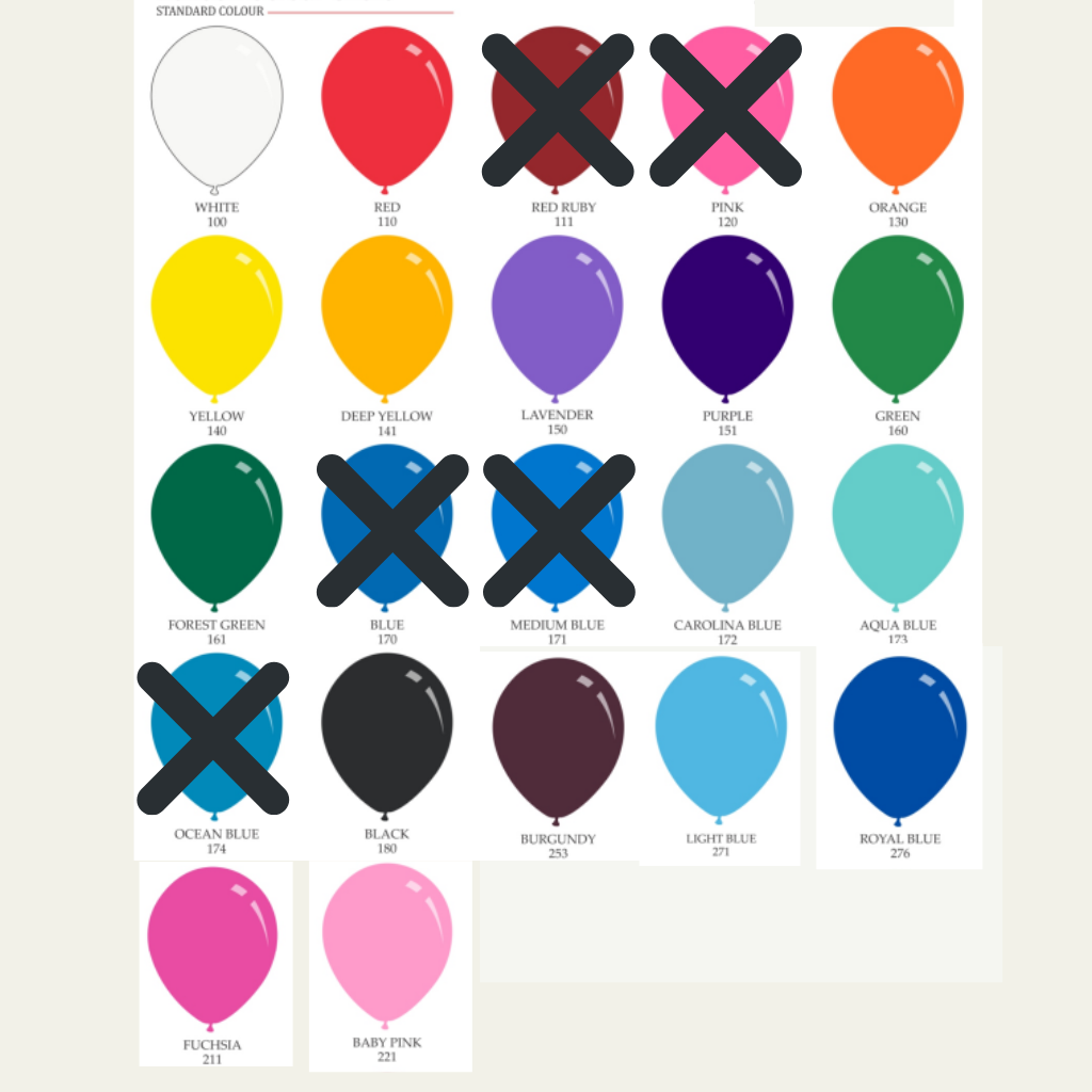 Custom College Bound Helium Bundle