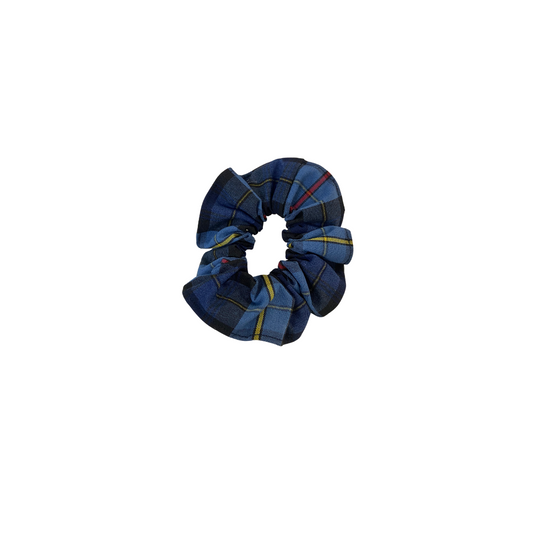 Scrunchie W/Merrowed Edge-Plaid 41