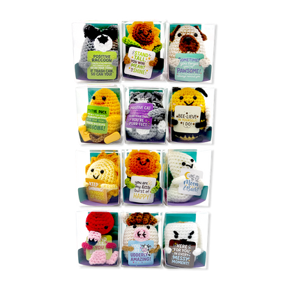 Emotional Support Crochet Plush Pals