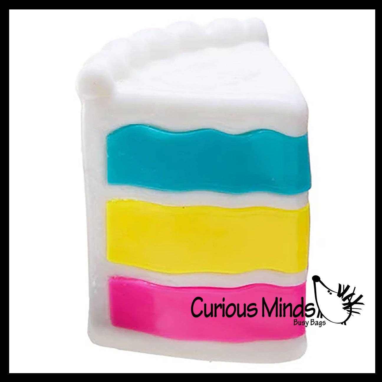 1 NeeDoh Piece of Cake- Ultra Squishy Relaxing Sensory Fidge