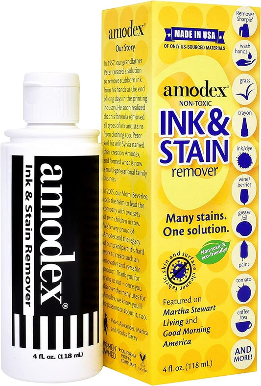 Amodex Ink & Stain Remover - 4-oz Bottle
