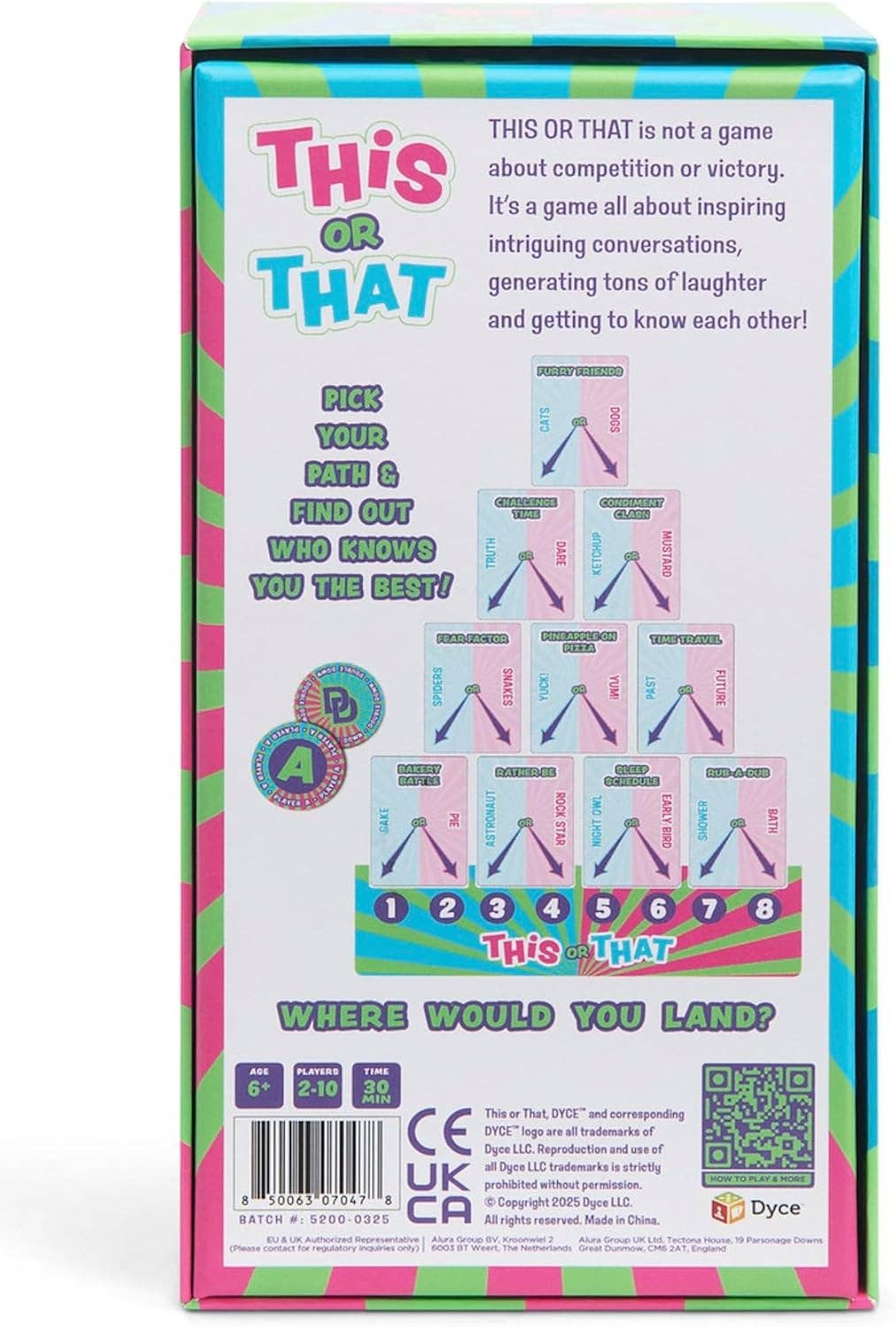 THIS OR THAT Party Game - All-Ages Pick A Path, Play Laugh