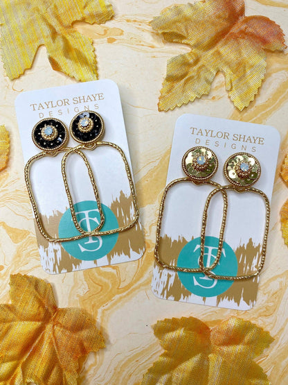 Ivy Sequin Hoops