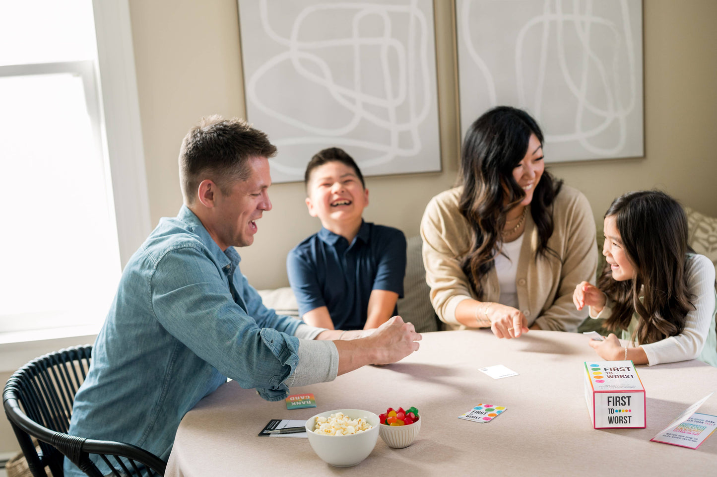 FIRST TO WORST: How Your Friends & Family Rank Things Game