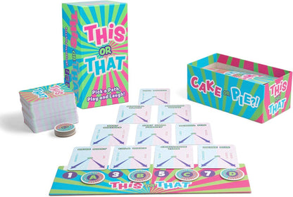 THIS OR THAT Party Game - All-Ages Pick A Path, Play Laugh