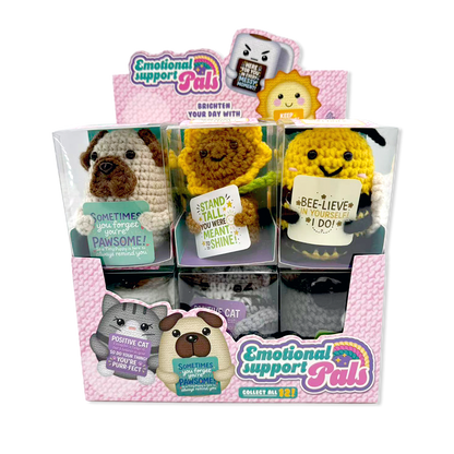 Emotional Support Crochet Plush Pals