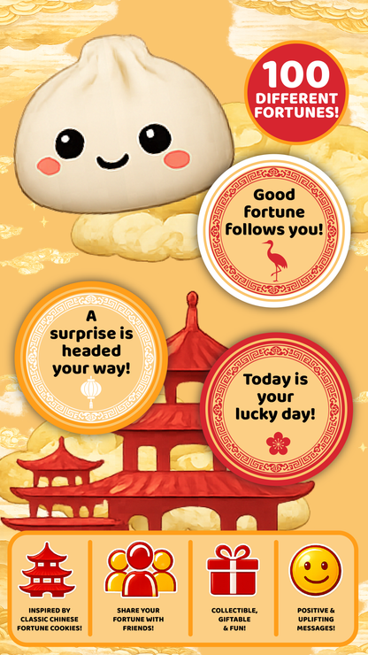 Fun Doh Mystery Fortune Cookie Dumpling