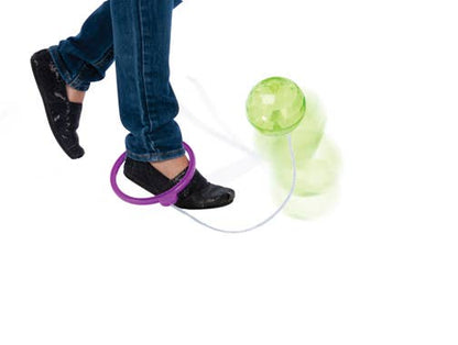 Playground Classics Flashing Skip Ball, Skip and Hop