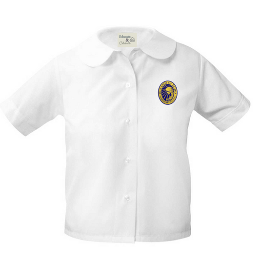 Fatima Peter Pan Blouse Short Sleeve Shirt (Girls) - K12