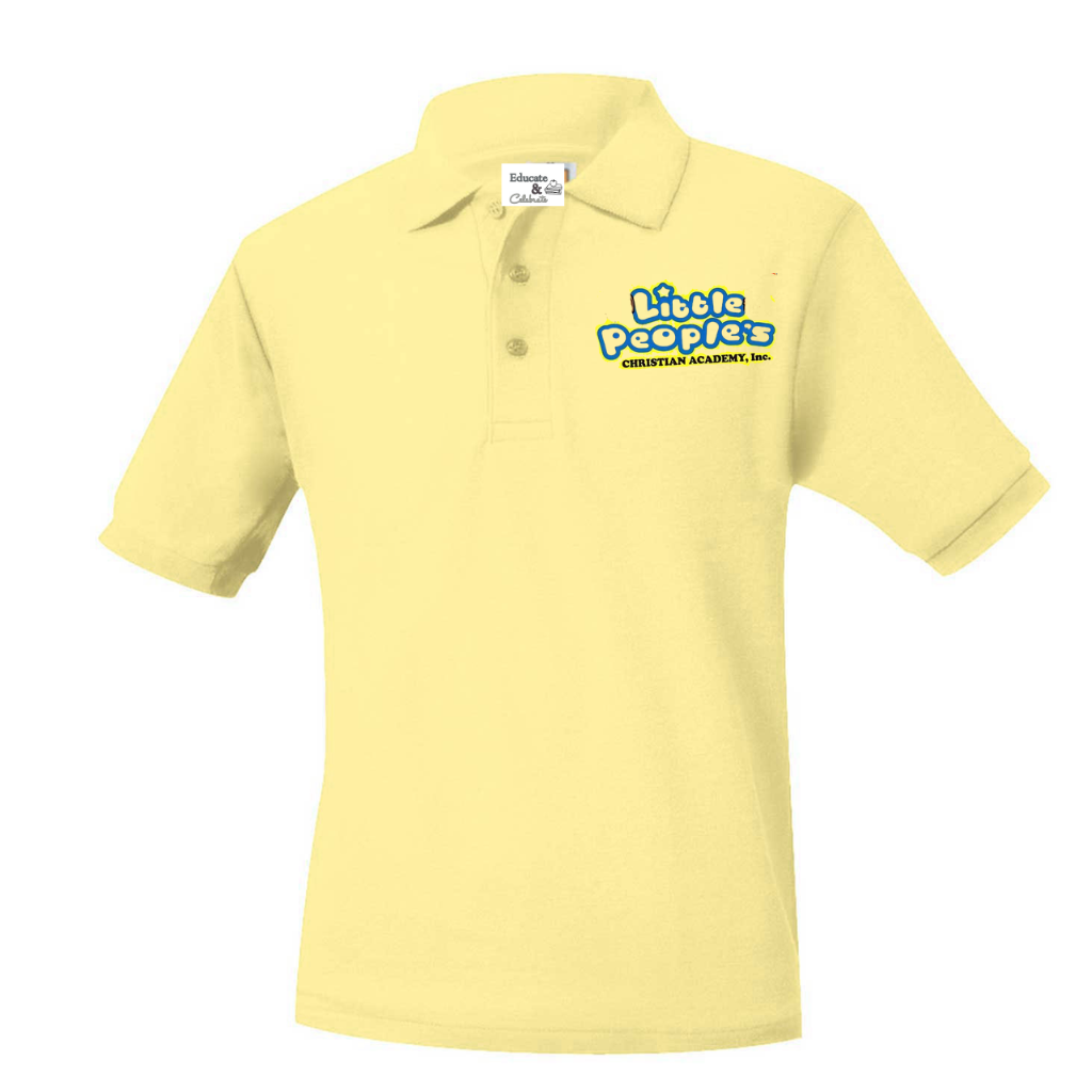 Little People's Pique Knit Short-Sleeve Polo