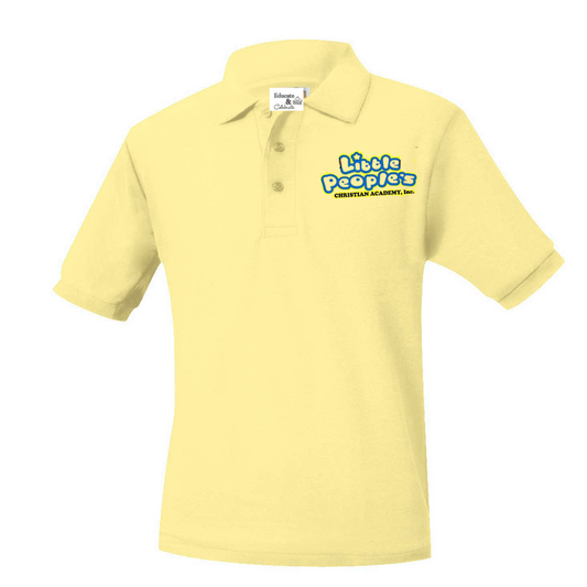 Little People's Pique Knit Short-Sleeve Polo