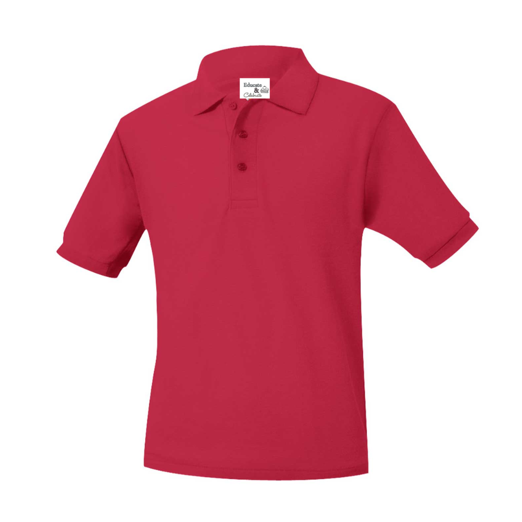 Little People's Pique Knit Short-Sleeve Polo