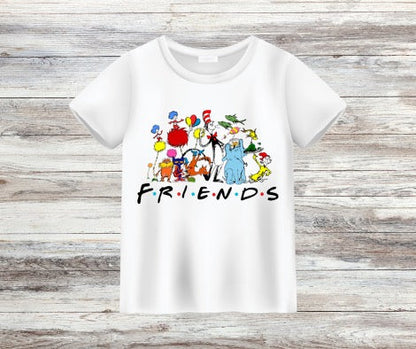 Dr. Seuss Theme ADULT T-Shirts