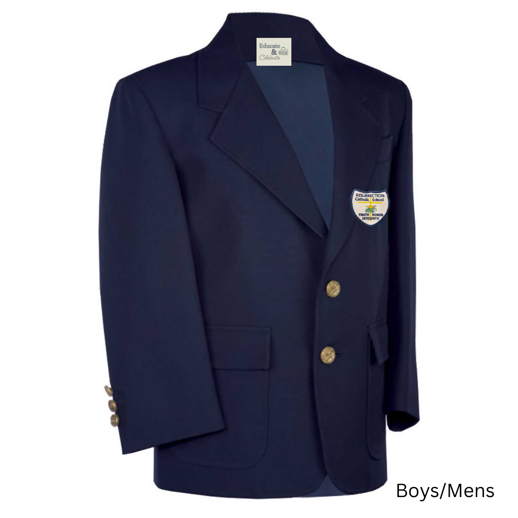 Boys/Mens Navy Blazer