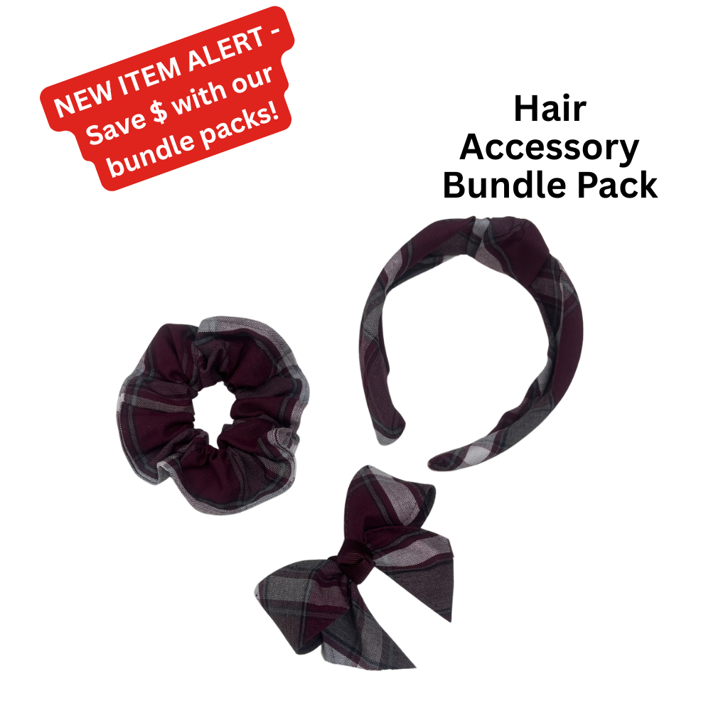 3-Piece Hair Accessory Bundle Pack -  Sacred Heart