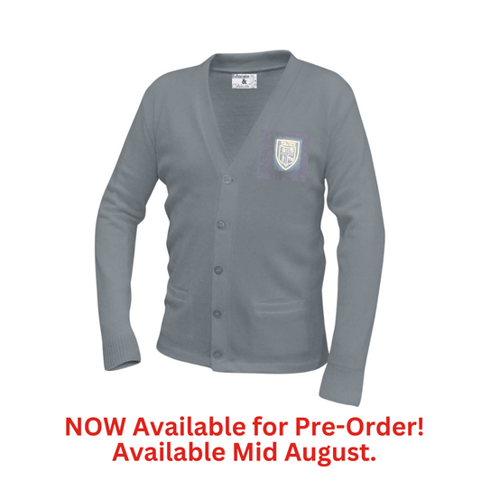 Holy Trinity V-Neck Cardigan Sweater with Pockets (Unisex)