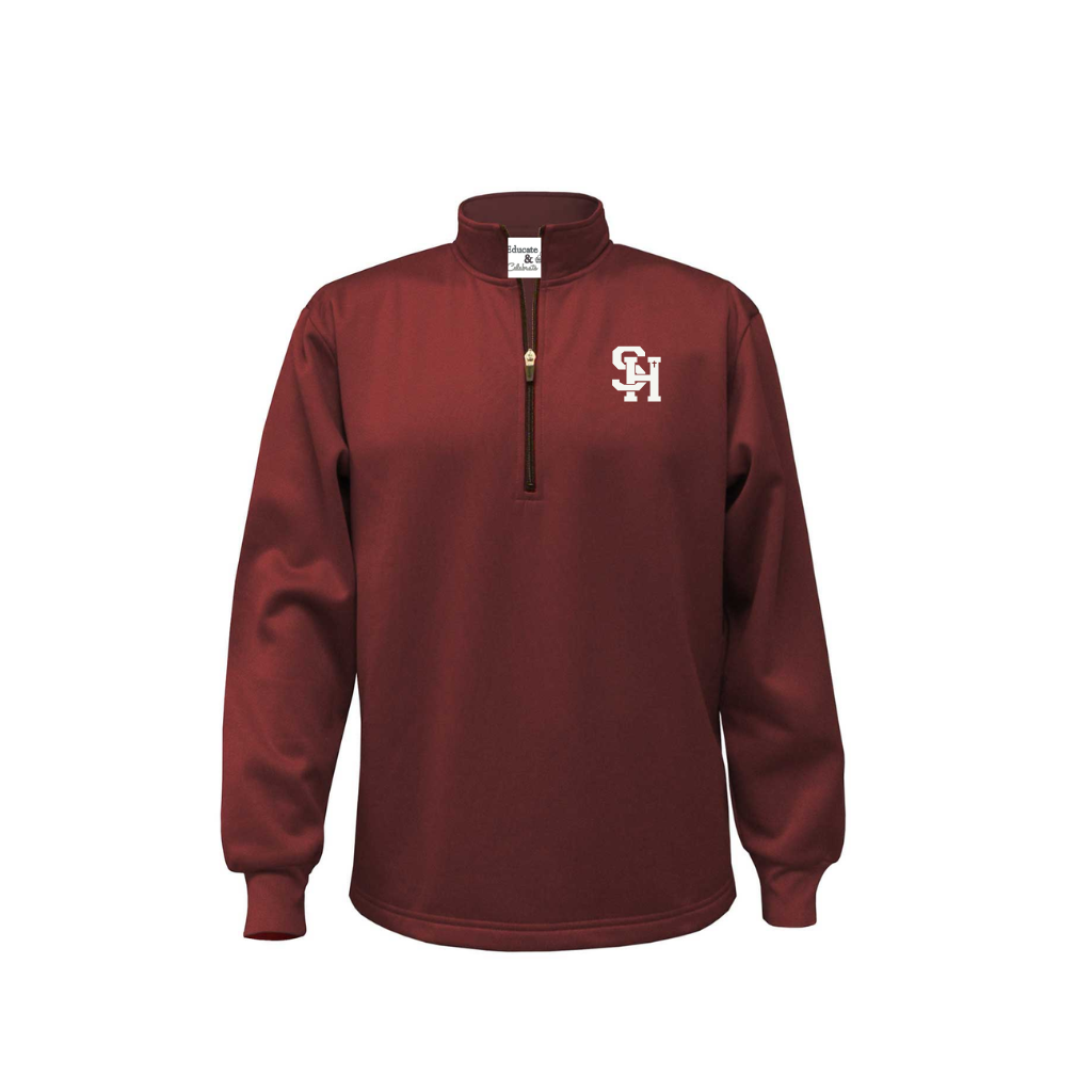 Sacred Heart Performance Quarter-Zip Pullover