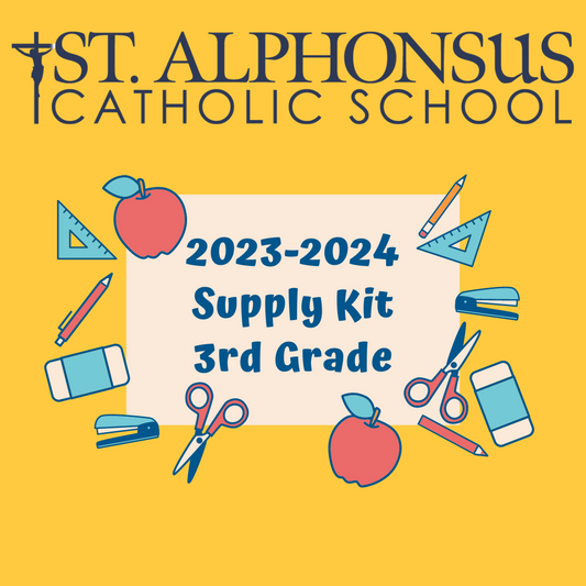 St. Alphonsus School Supply Kits '23-'24 - 3rd Grade